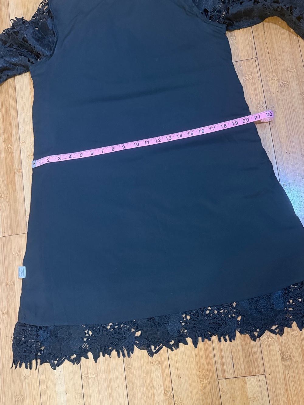 Tuckernuck Guipure Lace Daphne Dress Black Size S - Picture 11 of 16